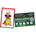 Custom 4"x6" Scratch-Off Card (Full Color Front & Back)